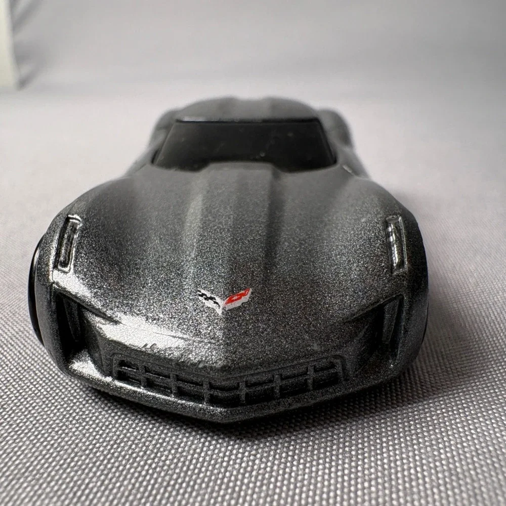 Hot Wheels 2009 Corvette StingRay Concept Metallic Grey Diecast Car B35 Malaysia